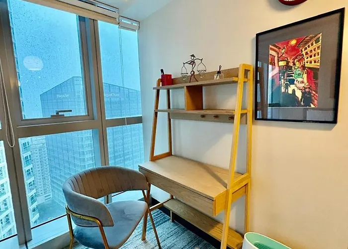 Luxury 1br Condo, Parksuites Tower 1, Uptown Bgc