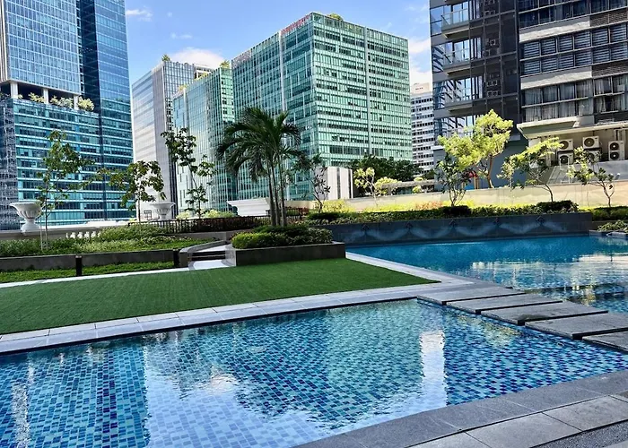 Luxury 1br Condo, Parksuites Tower 1, Uptown Bgc Manila